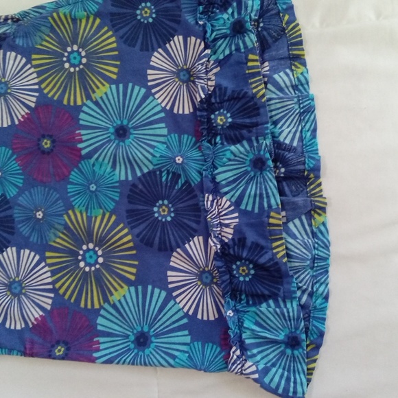 Pretty Flowery Summer Tot's Top - Picture 2 of 4